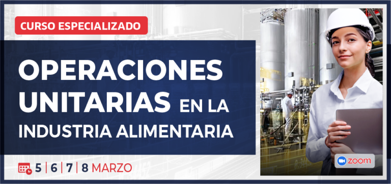 Operaciones Unitarias en la Industria Alimentaria
